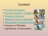 Seven Wonders of the Ancient World 2 puslapis
