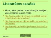 Shannono ir Weaverio komunikacijos modelio privalumai ir trūkumai 17 puslapis