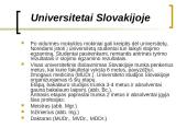 Slovakijos švietimo sistema 14 puslapis