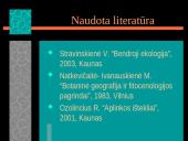 Stepių ir savanų flora, fauna bei bioištekliai 14 puslapis