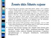 Šilutės rajono kompleksinė geografinė analizė 11 puslapis