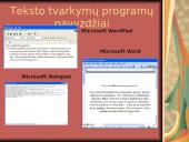 Taikomosios kompiuterinės programos 8 puslapis