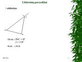 Projektinis darbas “Trikampiai” 16 puslapis
