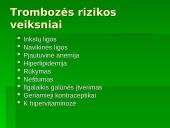 Trombozė be trombozės rizikos veiksniai 3 puslapis