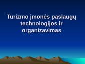 Turizmo įmonės paslaugų technologijos ir organizavimas: UAB "Eurogidas"