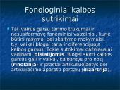 Vaikai, turintys kalbėjimo, kalbos ir kitų komunikacijos sutrikimų 11 puslapis