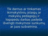 Vaikai, turintys kalbėjimo, kalbos ir kitų komunikacijos sutrikimų 20 puslapis