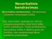 Verbalinis bendravimas ir neverbalinis bendravimas 6 puslapis