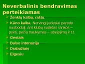 Verbalinis bendravimas ir neverbalinis bendravimas 7 puslapis