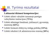 Viešojo administravimo II ir III kurso studentų lūkesčiai viešojo administravimo specialybės atžvilgiu 16 puslapis