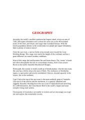 Australia and its characteristics 4 puslapis