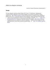 Linux diegimas 3 puslapis