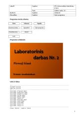 C++ Programavimo kalba. Pirmoji klasė 3 puslapis