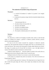 The estimation of maximum energy of spectrum