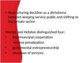 Changes in the organization of public services and their effects on the employment relations 15 puslapis