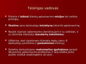 Efektyvaus klientų aptarnavimo elementai 5 puslapis