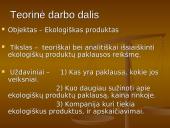Ekologiškų produktų paklausa 2 puslapis