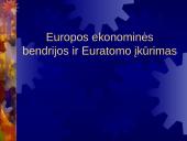 Europos ekonominės bendrijos ir Euratomo įkūrimas