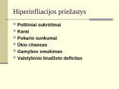 Hiperinfliacija: priežastys, pasekmės, antiinfliacinės priemonės 4 puslapis