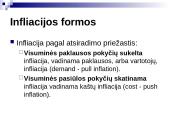 Infliacijos esmė, formos bei priežastys 5 puslapis