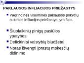Infliacijos esmė, formos bei priežastys 6 puslapis
