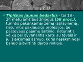 Jaunimo nedarbas Lietuvoje - aktuali socialinė problema 3 puslapis