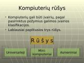Kompiuteris. Kompiuterių rūšys 5 puslapis