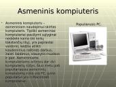 Kompiuteris. Kompiuterių rūšys 8 puslapis