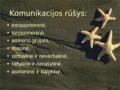 Komunikacijos rūšys (elementai, etapai) ir reikšmė 3 puslapis