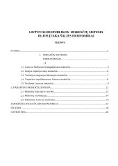 Lietuvos Respublikos  mokesčių sistema ir jos įtaka šalies ekonomikai