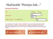 Pensijų skaičiuoklė 5 puslapis