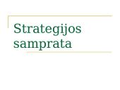 Strategijos samprata