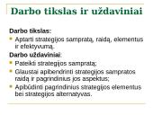 Strategijos samprata 2 puslapis