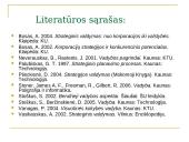 Strategijos samprata 16 puslapis