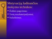 Ugdytinių ugdymo(si) motyvacijos pedagoginiai aspektai 6 puslapis