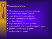 Ugdytinių ugdymo(si) motyvacijos pedagoginiai aspektai 8 puslapis