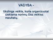 Vadyba. Samprata, reikšmė, problemos 2 puslapis