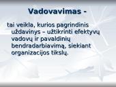 Vadyba. Samprata, reikšmė, problemos 12 puslapis