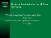 Vadybos funkcijos. Planavimas 12 puslapis