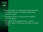 Vadybos funkcijos. Planavimas 9 puslapis