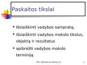 Vadybos samprata ir kategorijos 2 puslapis