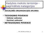 Vadybos samprata ir kategorijos 16 puslapis