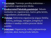 Vadybos samprata. Organizacija 13 puslapis