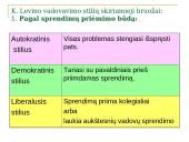 Vadovavimas ir motyvavimas 17 puslapis