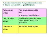 Vadovavimas ir motyvavimas 19 puslapis