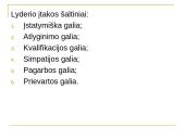 Vadovavimas ir motyvavimas 6 puslapis