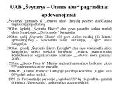 Valdymo analizė: UAB "Švyturys-Utenos alus" 5 puslapis
