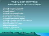 Valdymo metodų palyginimas 10 puslapis