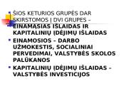 Valstybės sektorius. Fiskalinė politika 11 puslapis