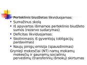 Valstybės sektorius. Fiskalinė politika 15 puslapis